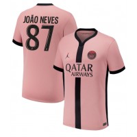 Paris Saint-Germain Joao Neves #87 Replika Tredje Tröja 2024-25 Kortärmad